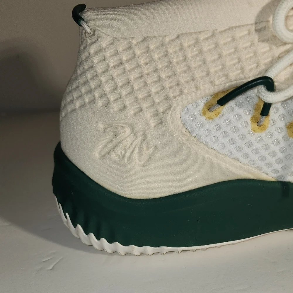 adidas White and Green Sneakers